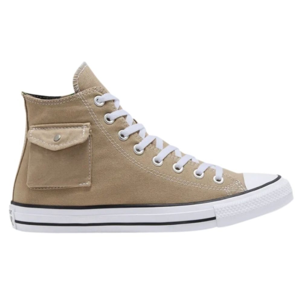 Converse Chuck Taylor All Star High Top Khaki Camo Pocket Hi Mens 9.5 Womens 11